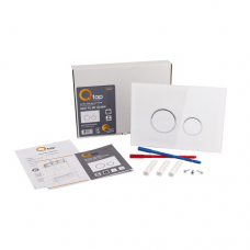 Панель змиву для унітаза Qtap Nest QT0111V1164GW Панель змиву для унітаза Qtap Nest QT0111V1164GW